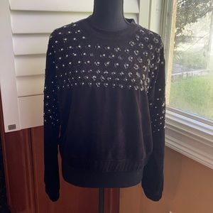 Juicy Couture velvet black label sweater.